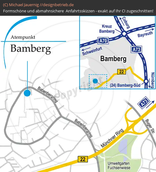 Anfahrtsskizzen Bamberg Babenbergring (367)