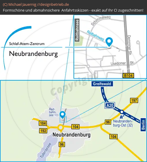 Anfahrtsskizzen Neubrandenburg (651)