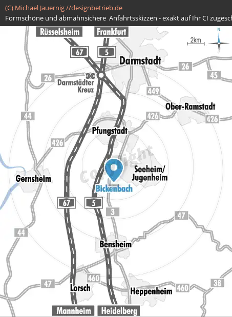 Anfahrtsskizzen Bickenbach (736)