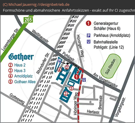 Anfahrtsskizzen Köln Detailsanfahrtsskizze (138)