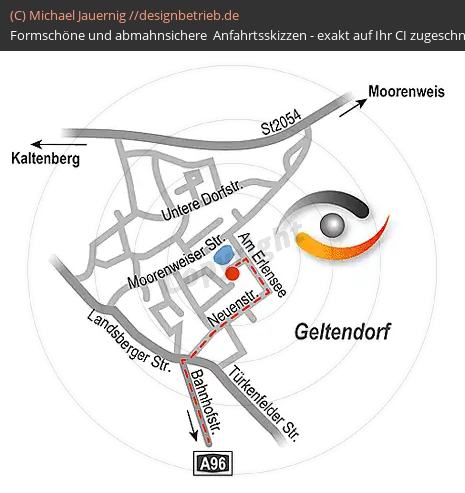 Anfahrtsskizzen Geltendorf Detailsanfahrtsskizze (140)