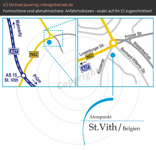 Anfahrtsskizzen St.-Vith (Belgien) (253)