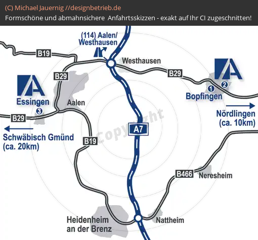 Anfahrtsskizzen Bopfingen Essingen Übersichtskarte (379)