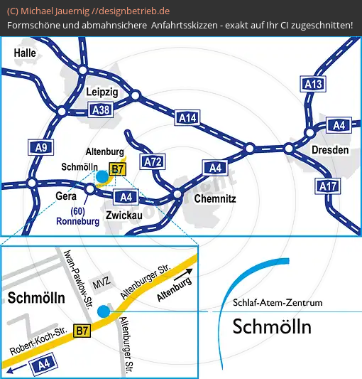 Anfahrtsskizzen Schmölln Altenburger Straße (400)