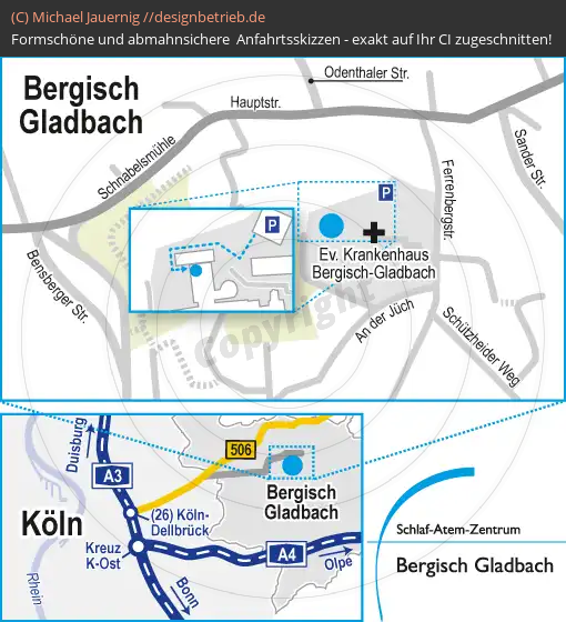 Anfahrtsskizzen Bergisch-Gladbach (445)