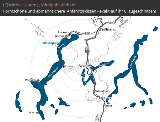 Anfahrtsskizzen Lago Maggiore Comer See (645)