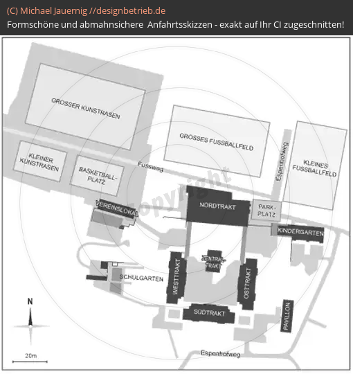 Anfahrtsskizzen erstellen / Anfahrtsskizze Zürich   Gebäudeplan | Schule Letzi
