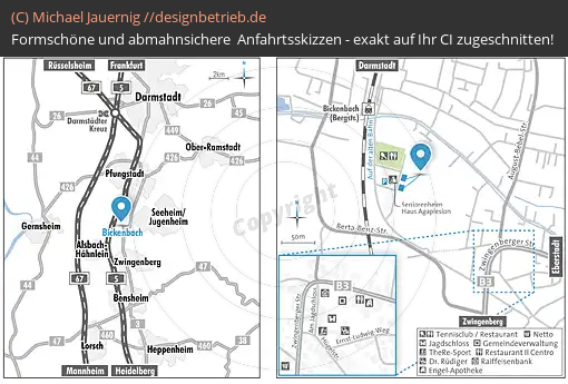 Anfahrtsskizzen Bickenbach Auf der alten Bahn (750)