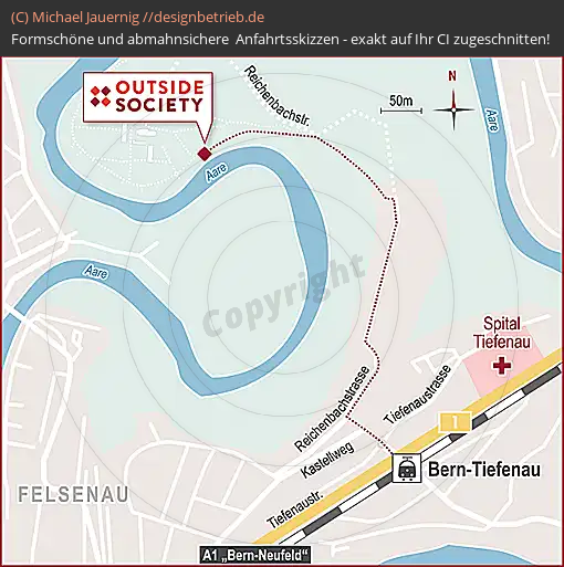 Anfahrtsskizzen Tiefenau (Schweiz) (772)